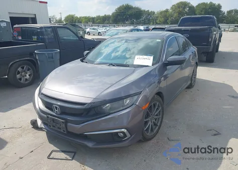 2020 Honda Civic Ex z USA, uszkodzony, nr VIN 19XFC1F33LE025446